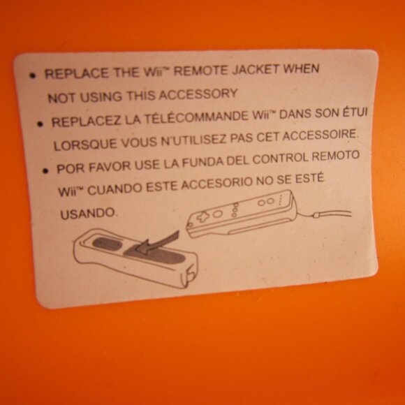 Nintendo Wii TOP Shotgun Gun Rifle Controller Accessory Orange No Logo - Picture 6 of 9